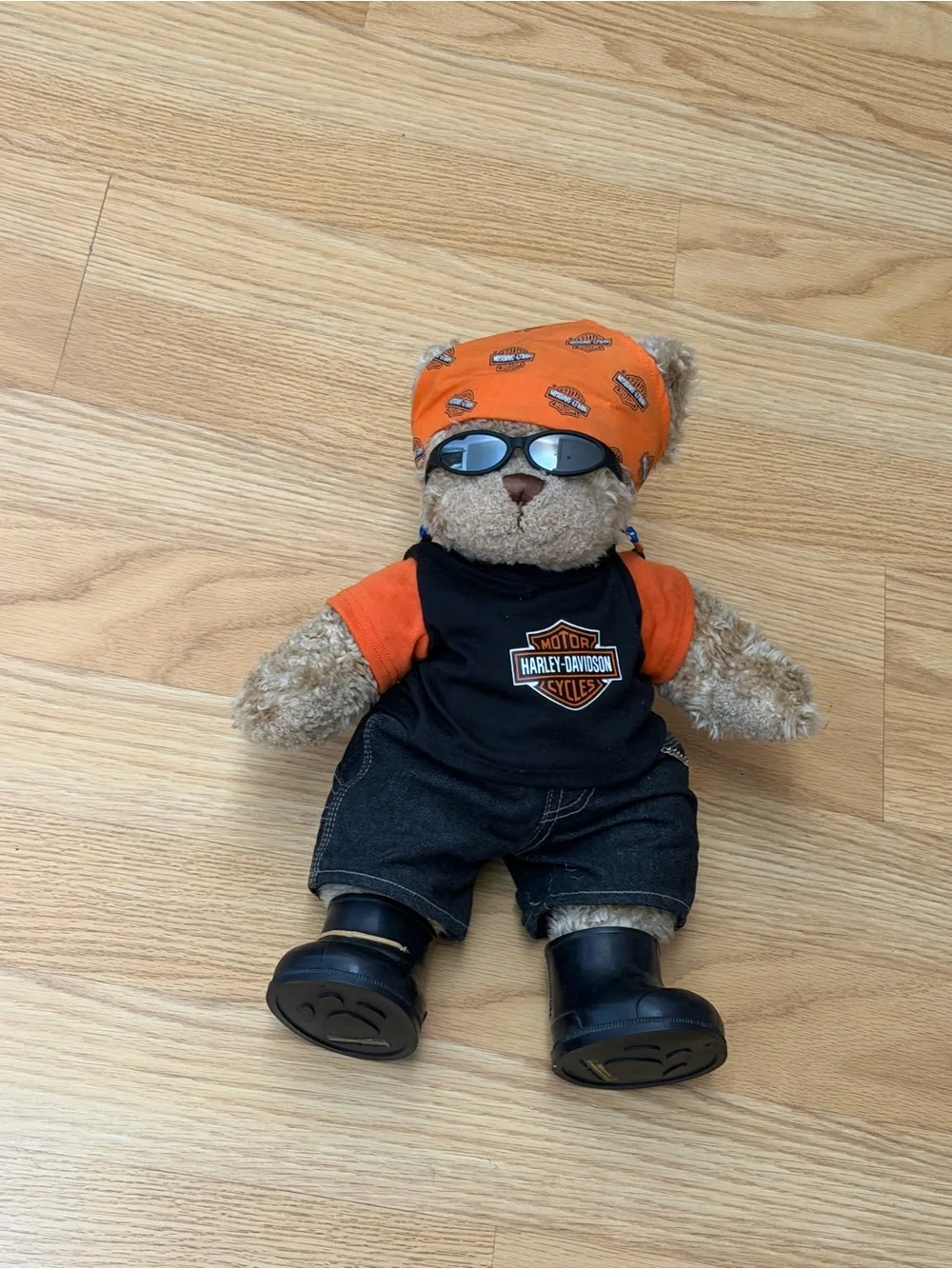 vintage Harley-Davidson de Build-A-Bear